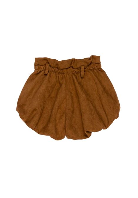 Shorts con tasche con zip U+E' BY MISS GRANT | UE2386NCIOCCOLATO